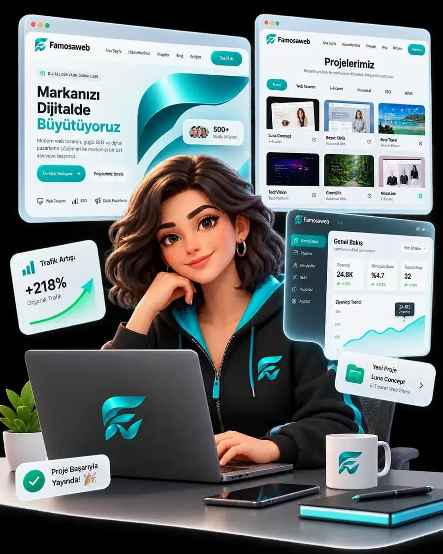 Famosaweb proje fiyat talebi