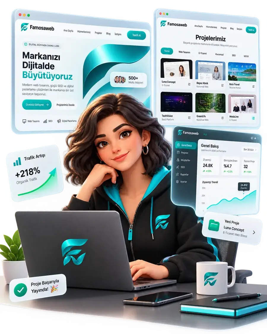 Famosaweb özel yazılım hizmeti